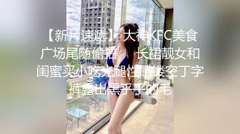 【新片速遞】 大神KFC美食广场尾随偷拍❤️长裙靓女和闺蜜买小吃光腿性感镂空丁字裤露出黑乎乎的毛