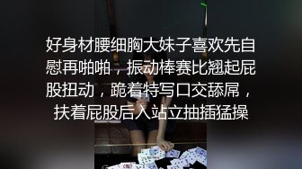 视频认证，戴着震动器爆草乳夹口塞女母狗