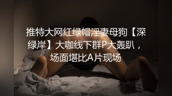 推特大网红绿帽淫妻母狗【深绿岸】大咖线下群P大轰趴，场面堪比A片现场